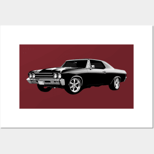 Chevy El Camino Posters and Art